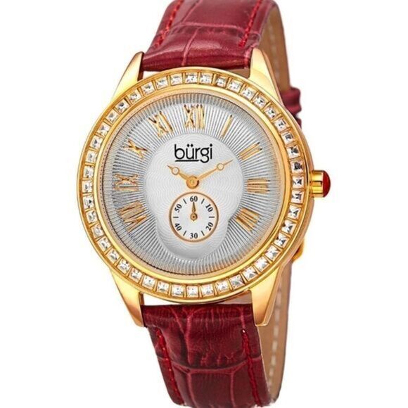 BURGI Swarovski Crystal Watch main image 6